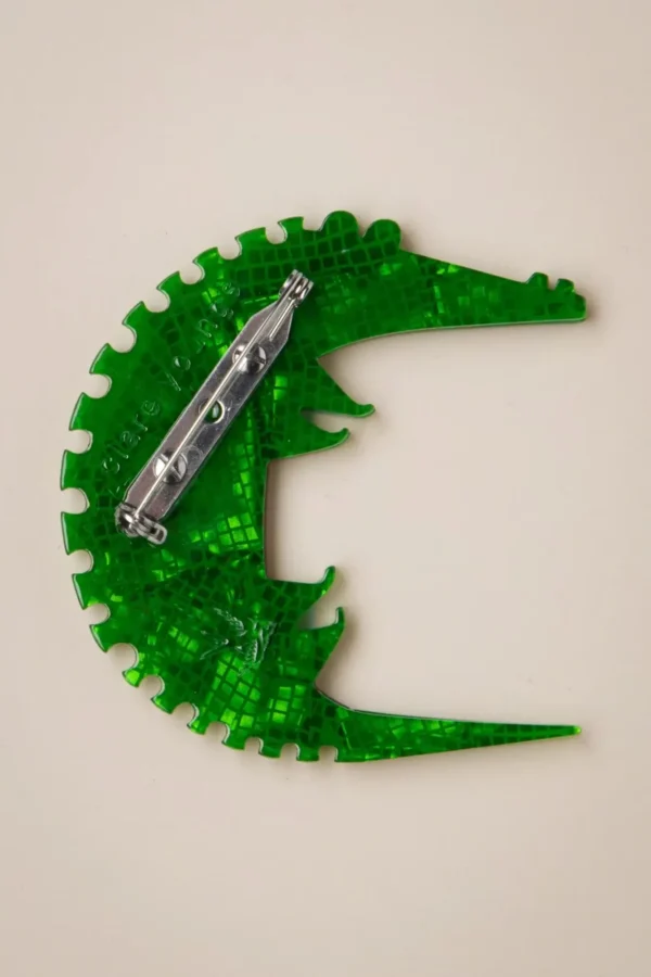 Cheap Erstwilder A Crocodile Named Growl Broche
