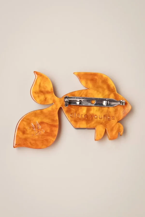 Store Erstwilder A Goldfish Named Silence Broche