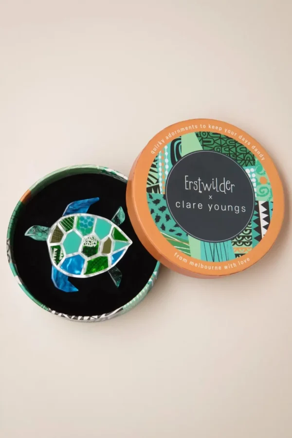 Cheap Erstwilder A Turtle Named Groar Broche