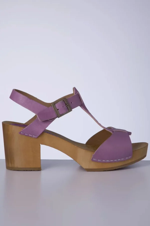 Online Gru00fcnbein Amy Clogs In Lila