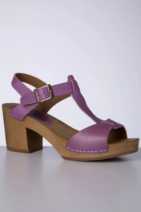 Online Gru00fcnbein Amy Clogs In Lila
