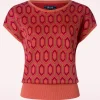 Outlet King Louie Ann Top Crown In Tweed Oranje