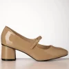 Discount Banned Retro Annie Mary Jane Pumps In Latte