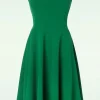 Cheap Vintage Chic for Topvintage Athena Swing Jurk In Groen