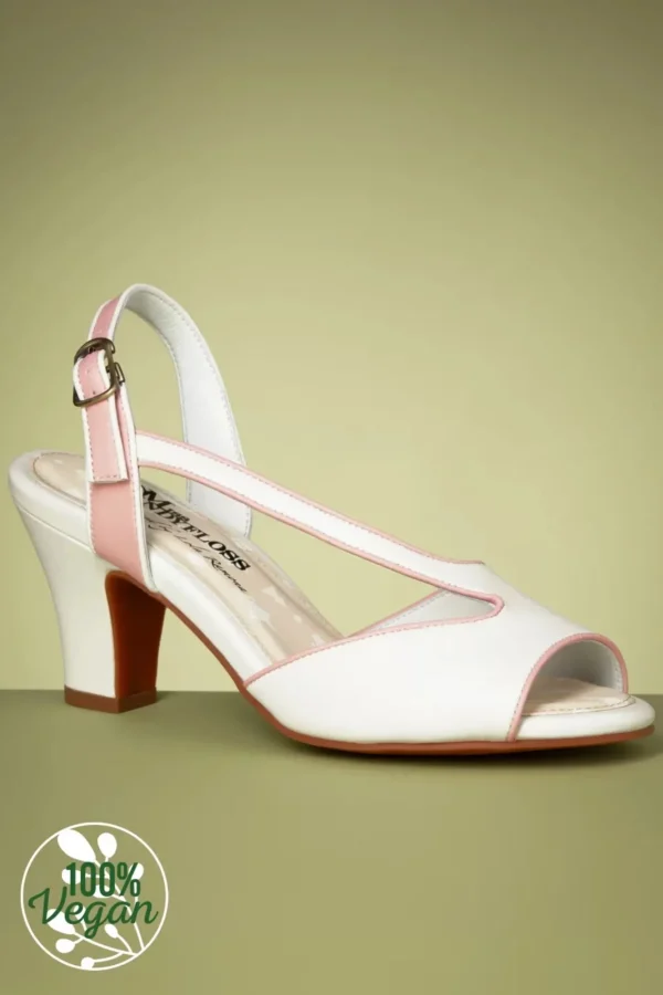 Flash Sale Miss Candyfloss Ava Lilibeth Sandalen In Whisper White En Pearl Blush