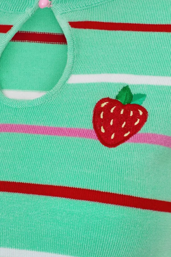 New Bunny Berry Cute Top In Mint