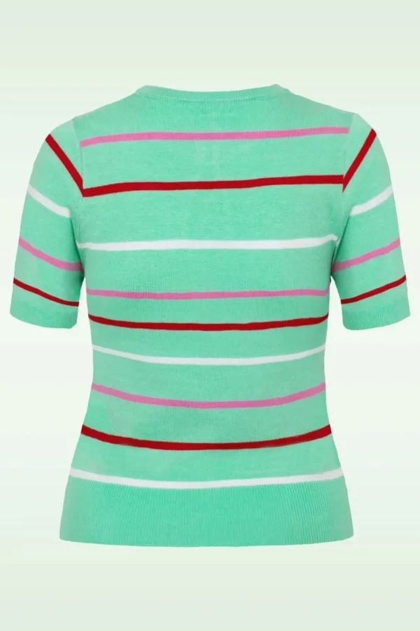 New Bunny Berry Cute Top In Mint