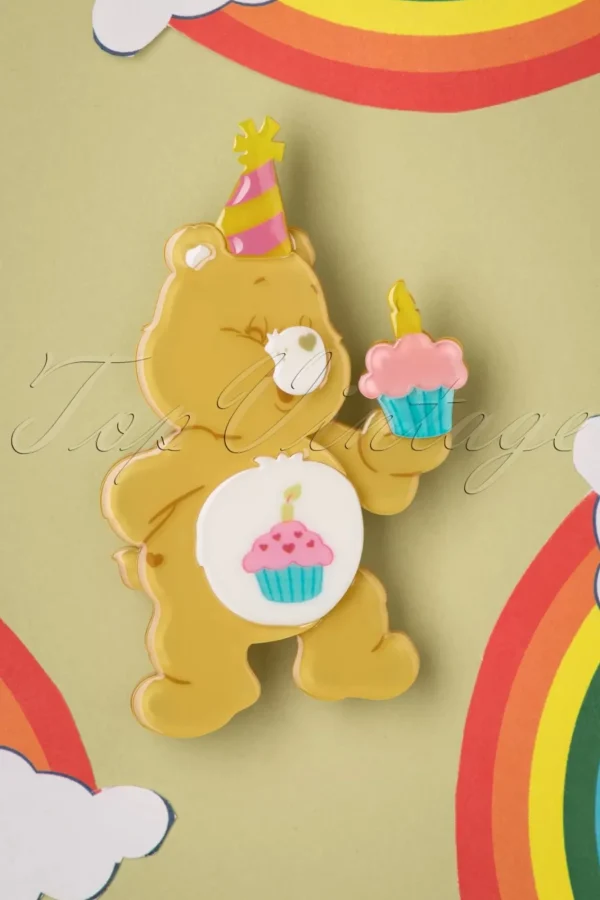 Sale Erstwilder Birthday Bear's Cake Broche