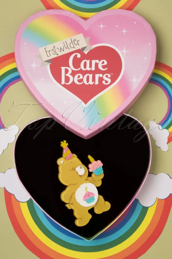 Sale Erstwilder Birthday Bear's Cake Broche