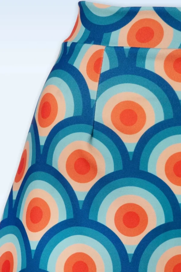Sale Vintage Chic for Topvintage Bobby Retro Rok In Cirkel Geo Print