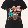 Cheap Queen Kerosin Build It Up T-Shirt In Zwart