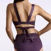 Clearance Marlies Dekkers Cache Coeur Slip Met Hoge Taille In Dieppaars
