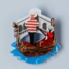 Cheap Erstwilder Canals Of Venice Broche