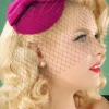 Clearance Banned Retro Candice-Hoed In Magenta