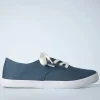 Sale s.Oliver Canvas Sneakers In Indigo Blauw