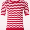 Shop Banned Retro Catching Waves Jumper In Rood