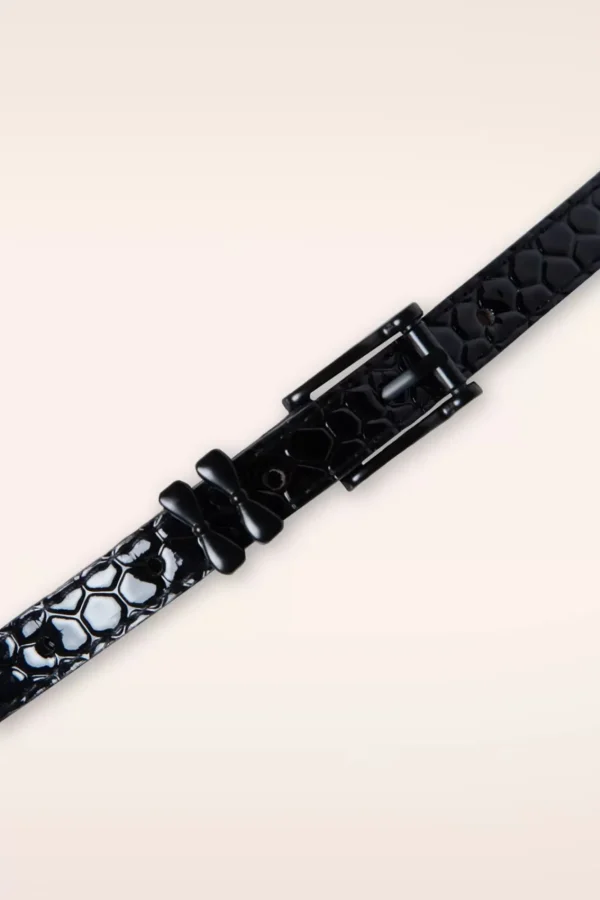 Clearance Banned Retro Cecile Riem In Krokodil Zwart