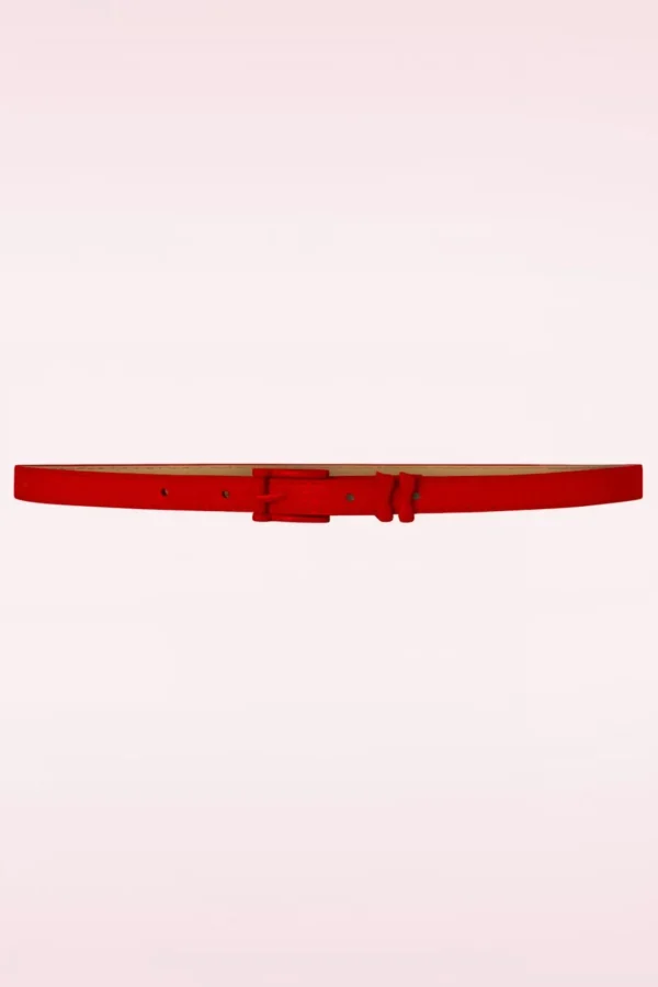 Outlet Banned Retro Cecile Riem In Krokodillenrood