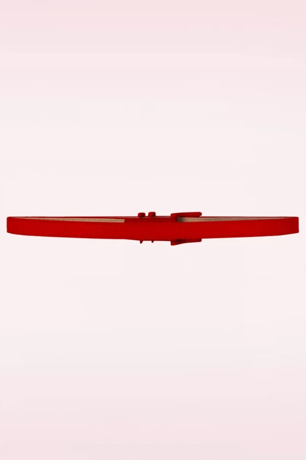 Outlet Banned Retro Cecile Riem In Krokodillenrood