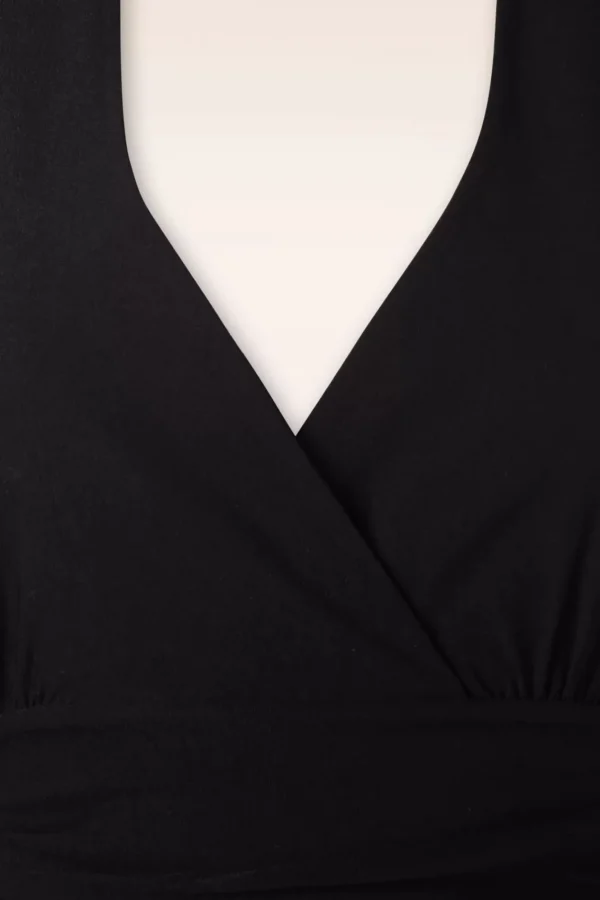 Store Vintage Chic for Topvintage Cher Halter Pencil Jurk In Zwart