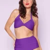 Flash Sale Esther Williams Classic Bikini Top In Paars