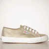 Best Sale Superga Classic Glitter Sneakers In Goud