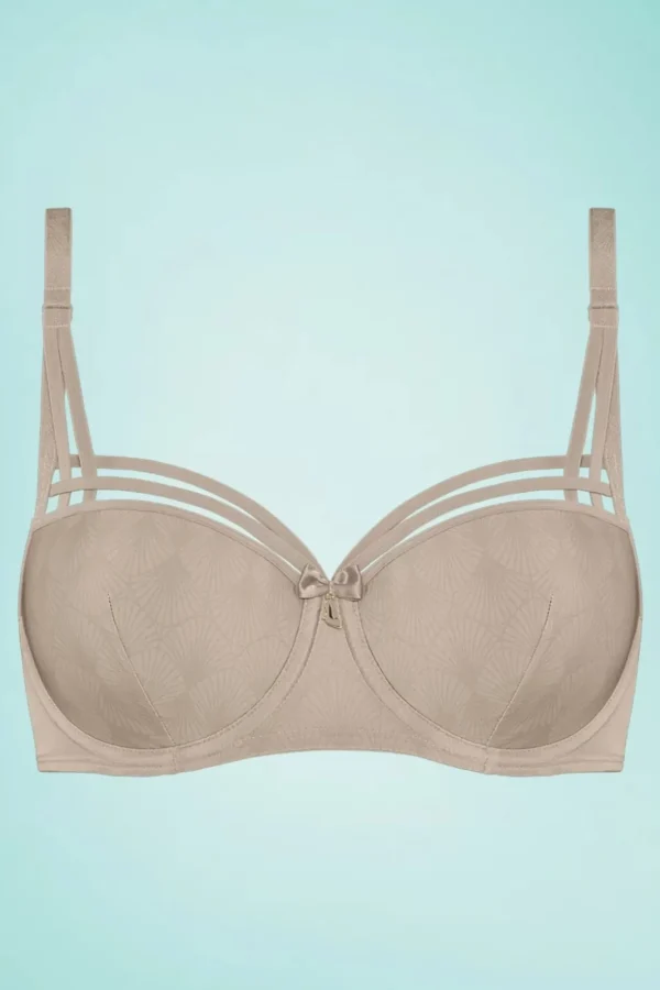 New Marlies Dekkers Dame De Paris Glitter-Bh In Beige