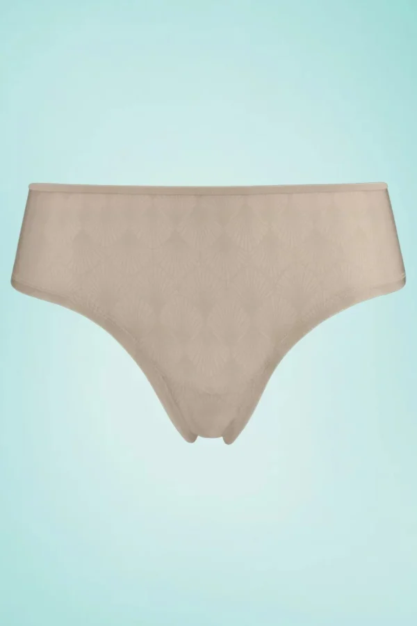 Clearance Marlies Dekkers Dame De Paris Glitterbroekje In Beige