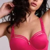 New Marlies Dekkers Dame De Paris Padded Balcony Bh In Azalea Rood