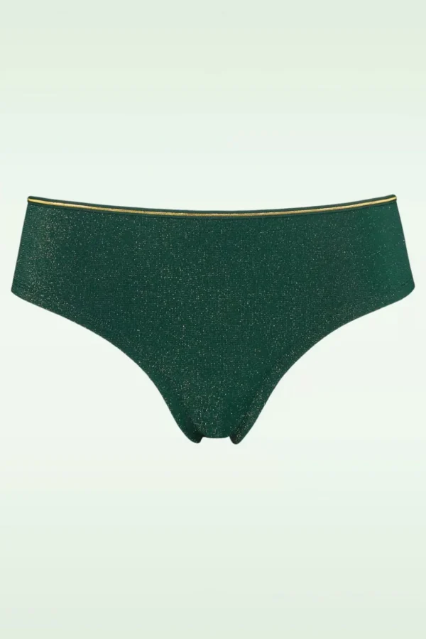 New Marlies Dekkers Dame De Paris Slip In Groen En Goud