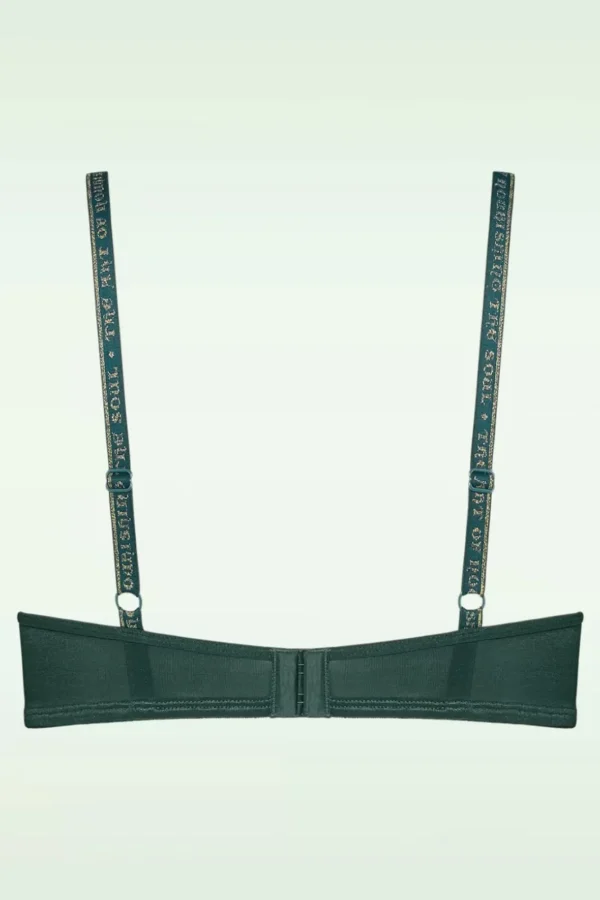 Discount Marlies Dekkers Dame De Paris Voorgevormde Balconette-Bh In Groen En Goud