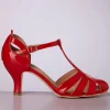 Cheap Banned Retro Dance Me To The Stars Pumps In Rood