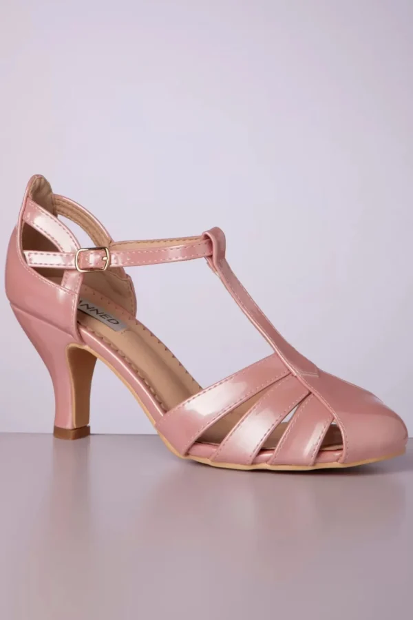 Flash Sale Banned Retro Dance Me To The Stars Pumps In Parelmoer Roze