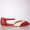 Sale Banned Retro Dapper Dancemates Platte Schoentjes In Rood