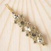 Fashion Lovely Deco Crystal Stone Haarspeld In Goud