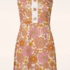 Cheap Vintage Chic for Topvintage Donna Bloemen Jurk In Roze En Orange