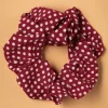 Best Sale Banned Retro Dotty Scrunchie In Rood