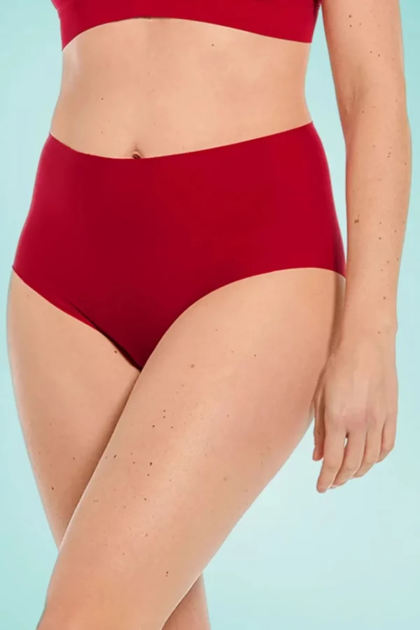 Hot MAGIC Bodyfashion Dream Invisibles Slips 2-Pack In Rood