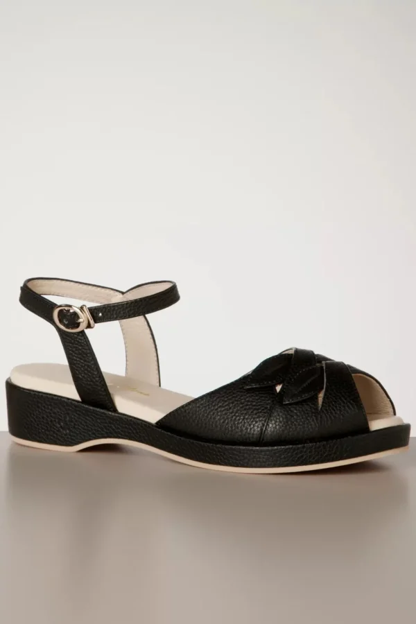 Discount Charlie Stone Elba Sandalen In Zwart
