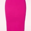 Store Very Cherry Emily Pencil Rok In Bubblegum Roze