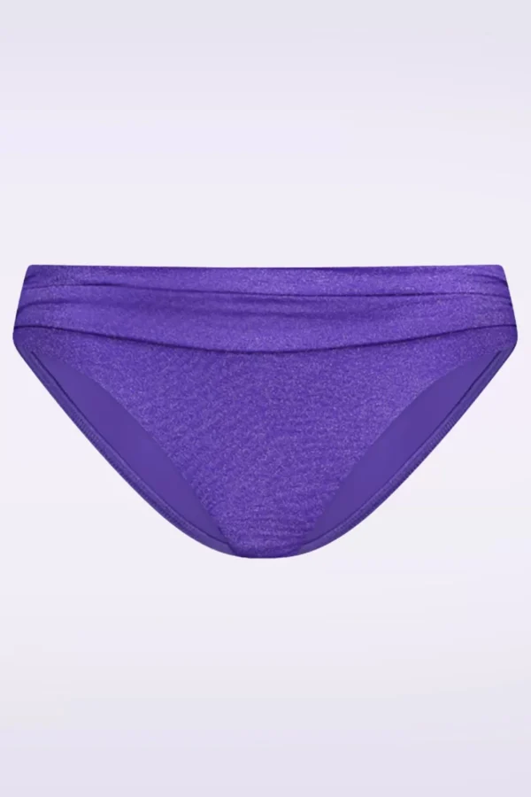 Shop Cyell Evening Glow Mid Waist Bikini Broekje In Paars