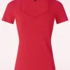 Outlet Banned Retro Fara Top In Rood