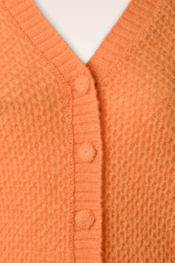 Best Sale King Louie Farfalle V Cardi In Mock Oranje