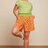 Shop King Louie Fintan Doree Shorts In Fiesta Rood