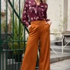 Discount King Louie Fintan Milano Crepe Pantalon In Karamel