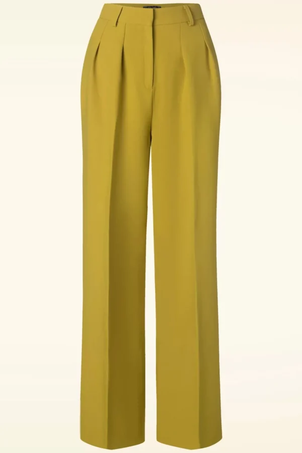 Sale King Louie Fintan Simonet Pantalon In Sulphur Geel