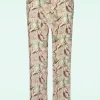 Best Sale 20to Fiora Floral Broek In Zacht Groen