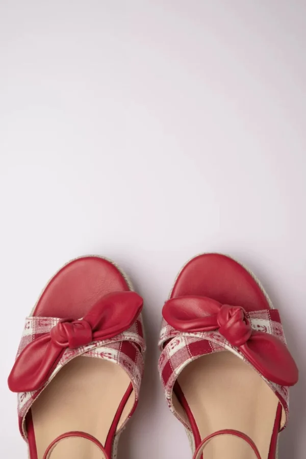 New Banned Retro Free Spirit Sleehakken In Rood