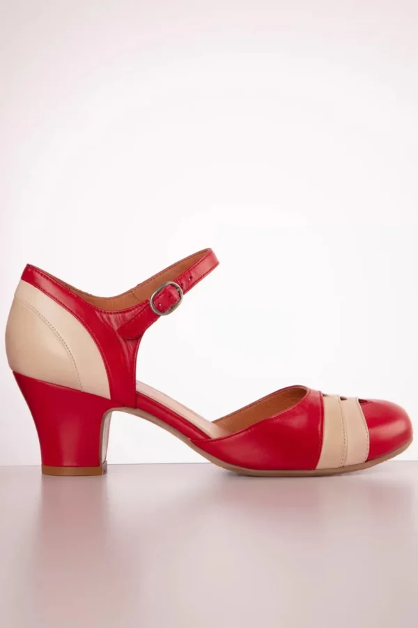 Online Miz Mooz Frenchy Mary Jane Pumps In Rood