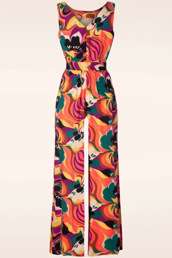 Store King Louie Frida Jumpsuit Aurelio In Shell Oranje